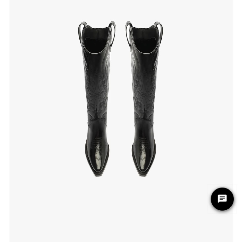 SCHUTZ ZACHY UP LEATHER BOOT
